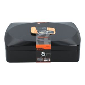 Tactix Metal Cash Box Black 330mm